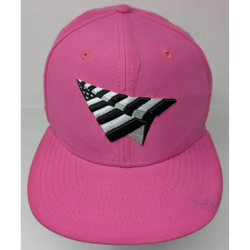 Perforated Pink "On The Run II" High Crown 9Fifty Snapback Hat Pink OS